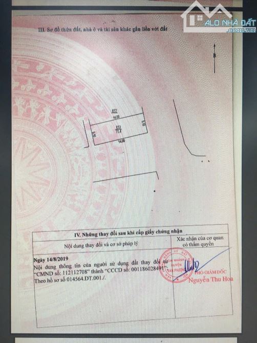 BÁN 71M ĐẤT ĐẤU GIÁ CỔNG NGÓI ĐAN PHƯỢNG HÀ NỘI, 3 MẶT THOÁNG,  KINH DOANH ĐẦU TƯ ĐẸP - 2
