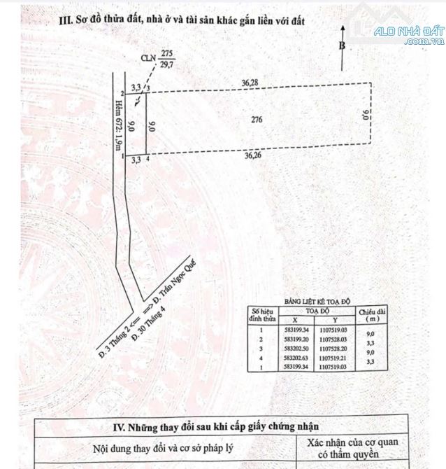 Bán đất 356m full thổ cư hẻm 672 đường 30/4 P.Hưng Lợi Ninh Kiều giá tốt chỉ 6,9 tỷ - 4