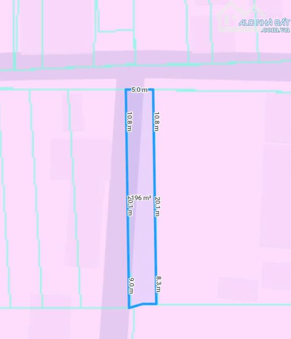 bán đất thổ cư phường phước hội, lâm đồng. gần dự án 577, DT 195m2 - 1,1 tỷ - 4