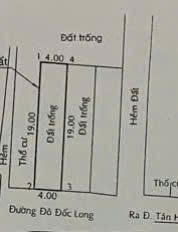 LÔ ĐẤT MẶT TIỀN TÂN HƯƠNG ĐÔ ĐỐC LONG - 8,3x19 - 158M2 - TIỆN XÂY CHDV - GIÁ 15.X TỶ - 4