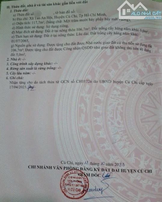 680 Triệu Sang tên luôn căn nhà hẻm Tân An Hội, Củ chi, Sổ hồng riêng sang tên ngay - 5