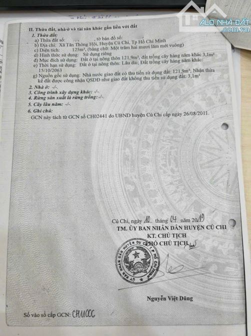 Chú Tư cần tiền nên bán dãy trọ 6 Phòng ngay Tân Thông Hội - Củ Chi. Giá 800 triệu. - 7