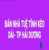BÁN Nhà 4 tầng MẶT PHỐ TUỆ TĨNH KÉO DÀI - TRUNG TÂM TP HẢI DƯƠNG