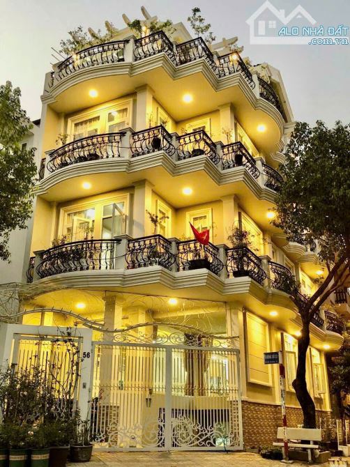 Bán Biệt Thự 6x18 hầm 4 lầu 2 Mặt Tiền P Tân PHONG ĐẸP MÊ