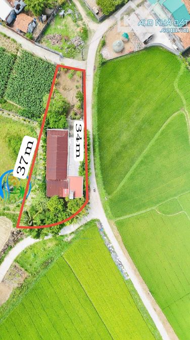 Bán mảnh vườn Tịnh Khê 550m2 có 200mTC + nhà cấp 4, đường 5 mét giá 1888 triệu tl