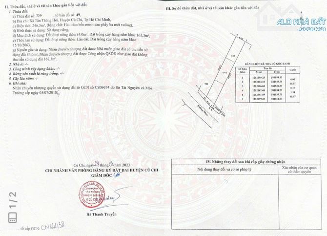 🏠 Cần Bán Gấp Nhà Cấp 4 Mới, 240m² Đất TC – Tân Thông Hội – Sổ Sẵn, Công Chứng Ngay