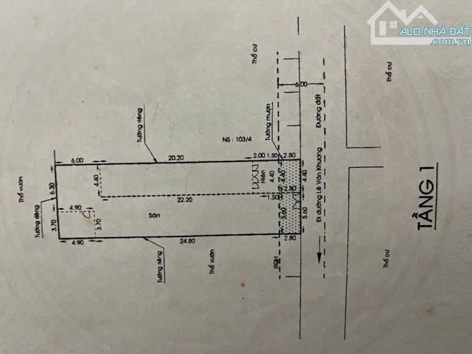 🔥 Nhà Cấp 4 đường THỚI AN 15 , phường THỚI AN, Q12, dt325 m2 (10mx32,5m) DÒNG TIỀN 30tr/t