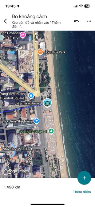 Bán đất ngang 8,7m mặt tiền Cửu Long - Nha Trang( cách bãi tắm 1,5km)