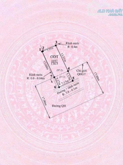 👉Chào bán 1 lô mặt tiền rộng rãi- ngay đối diện khu vườn hoa cây xanh tại TDC Khuỷnh