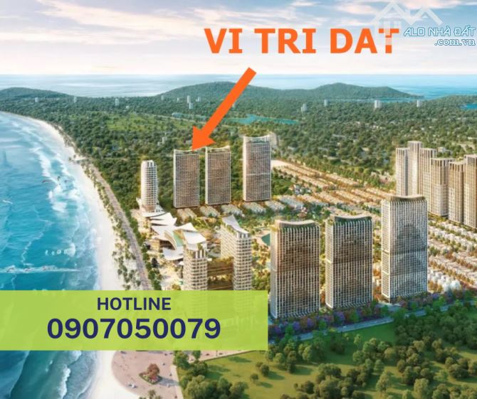 BÁN ĐẤT BIỆT THỰ BIỂN GÓC 2 MẶT TIỀN CÁCH DÁ SUN GROUP BLANCA CITY 100M - DT 322M2=15X22,5