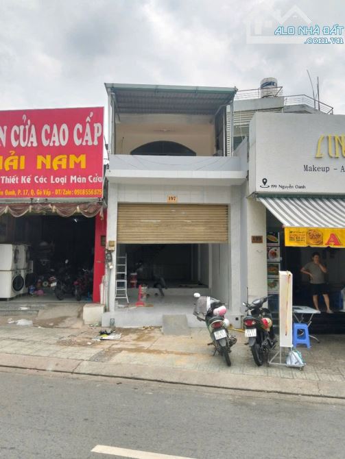Bán nhà 2mt đường Nguyễn Oanh phường 17 quận gò vấp - 1