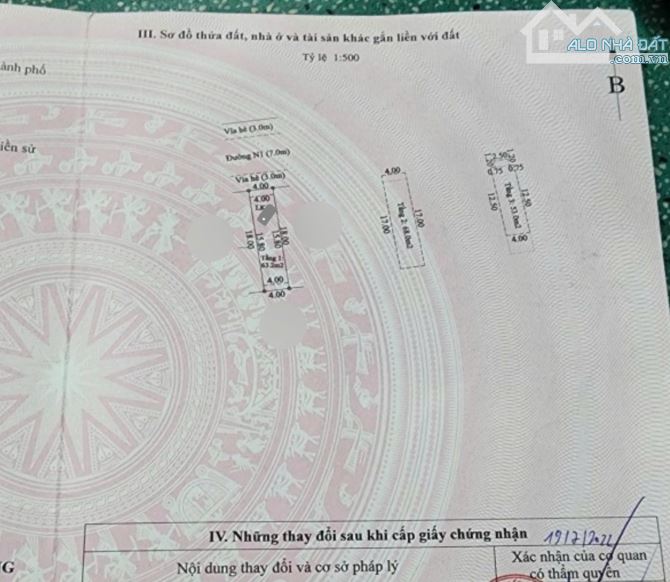 Bán nhà 1T2L 4x18m hoàn công, mặt tiền KD đường N1 Phú Hồng Thịnh 8 p. Bình Chuẩn - 1