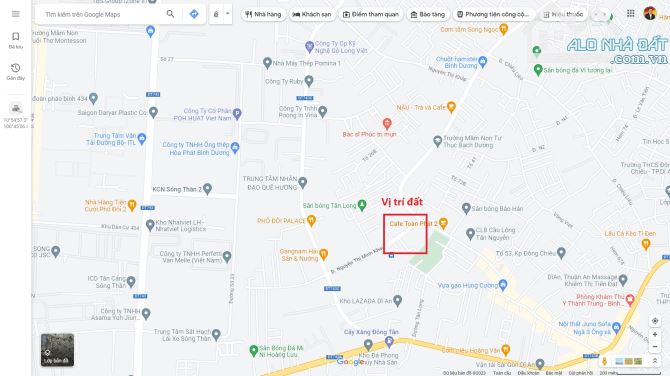 Bán xưởng 9.6x56m, mặt tiền Nguyễn Thị Minh Khai p.Tân Đông Hiệp, đang thuê 35tr/th - 1