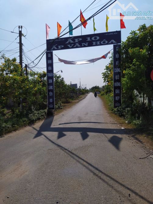 BÁN 392M2 ĐẤT MẶT TIỀN ĐƯỜNG ẤP 10 XÃ LƯƠNG HOÀ, BẾN LỨC, LONG AN, CHỈ 2,2 TỶ - 1