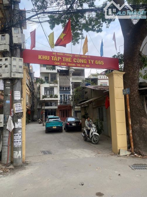 Bán đất Huỳnh cung Tam Hiệp ô tô vào đất phân lô quân đội giáp Linh Đàm giá 5.65 tỷ - 1