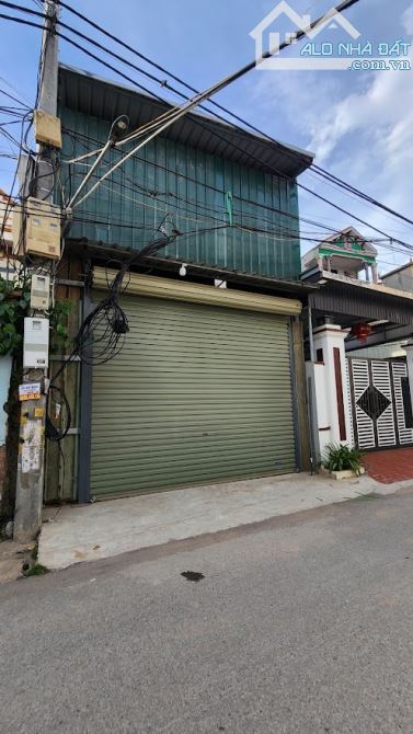 Đại Áng bán ĐẤT sẵn nhà xưởng 130m2 mt rộng  Ô tô quay đầu NHỈNH 9 tỷ - 2