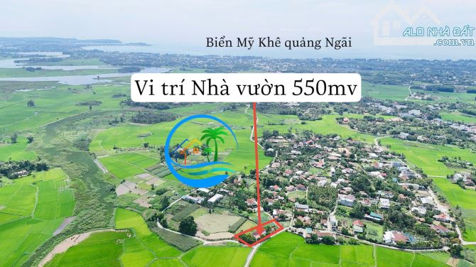 Bán mảnh vườn Tịnh Khê 550m2 có 200mTC + nhà cấp 4, đường 5 mét giá 1888 triệu tl - 2