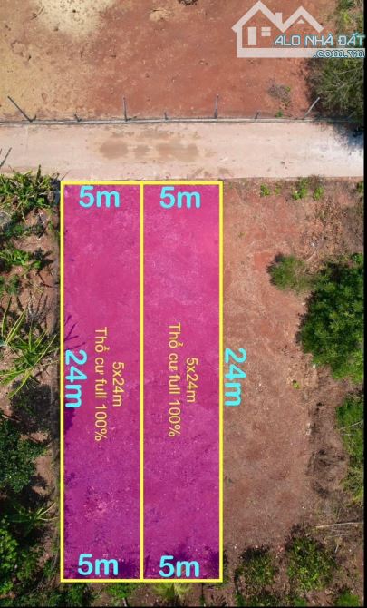 💥Đất TC 5*24m,880tr,Đường B5,Phạm Ngũ Lão,thôn 4,gần Vành Đai,nhiều lô khác - 2