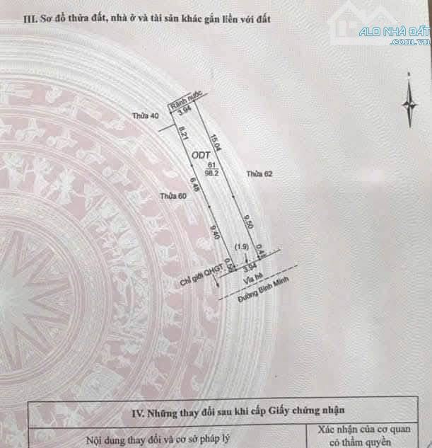 Bán đất mặt phố BÌNH MINH TP HẢI DƯƠNG, khu phố kinh doanh sầm uất, cạnh trường Bình Minh, - 3