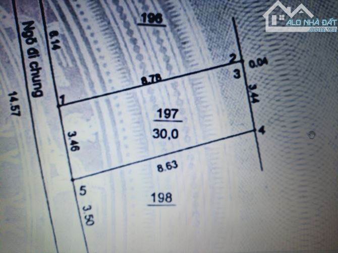 CHÍNH CHỦ CẦN BÁN NHÀ RIÊNG NGÕ GỐC ĐỀ PHỐ MINH KHAI  30M2 X 5 TẦNG - 3