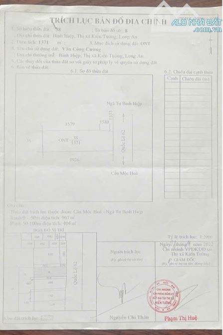 CHÍNH CHỦ BÁN ĐẤT THỊ XÃ KIẾN TƯỜNG – LONG AN - 3
