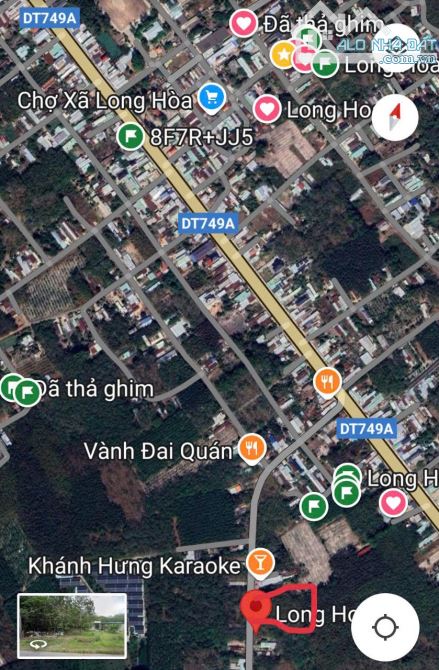 BÁN ĐẤT MT DH717, LONG HOÀ, DẦU TIẾNG, DT:35.8x100, NỞ HẬU 62M, TC300M2, SHR, GIÁ 6,5 TỶ - 4