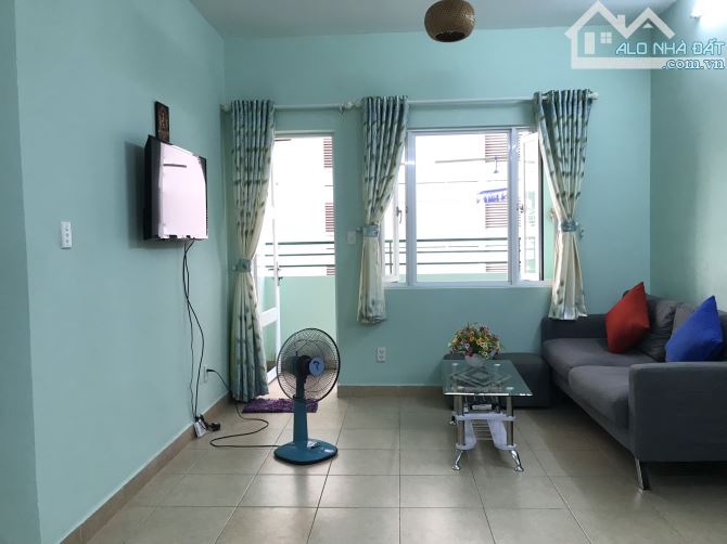 cho thuê căn hộ Khánh Hội 2, 9tr /tháng, đủ nội thất, view thoáng có ban công 1PN. - 4