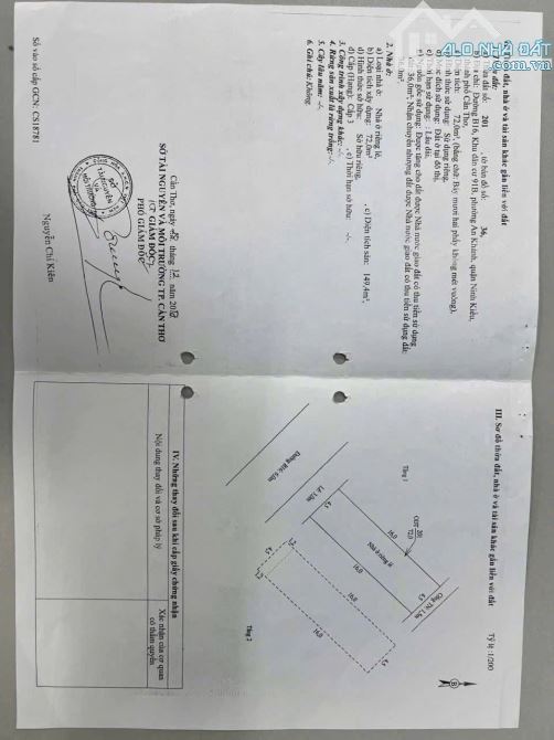 Bán nhà trệt lầu đường B16 kdc 91B dt 4.5x16 sổ hồng hoàn công hướng Tây Nam giá tốt - 4