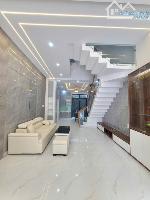 Bán nhà mới 1T2L 4x15m hoàn công, đường D3 KDC Phú Hồng Khang p. Bình Chuẩn, full nội thất - 5