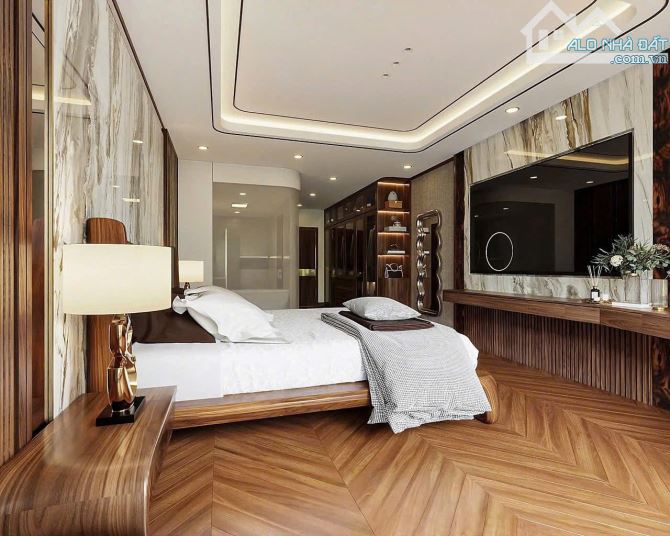 PHỐ TRẠM - LONG BIÊN, 8 TẦNG THANG MÁY, LÔ GÓC, FULL NỘI THẤT, Ô TÔ VÀO NHÀ. - 8