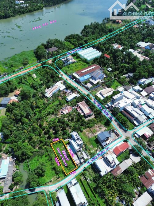 Lô đất 356m2 sát bên sông Sài Gòn, Bình Nhân, Thích Hợp Xây Biệt Thự