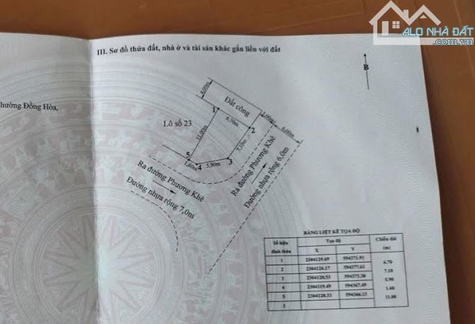 Bán lô góc Trục chính TĐC Phương Khê, kinh doanh, buôn bán tốt, giá 3,8 tỷ