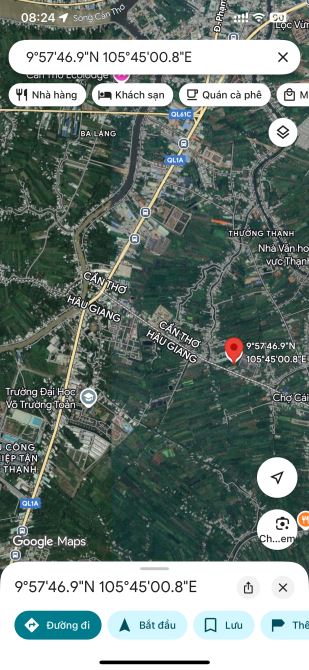bán đất mặt tiền tỉnh lộ 925, cái răng cần thơ, gần bệnh viện bắc số 10, giá hơn 3tr/1m2 - 3