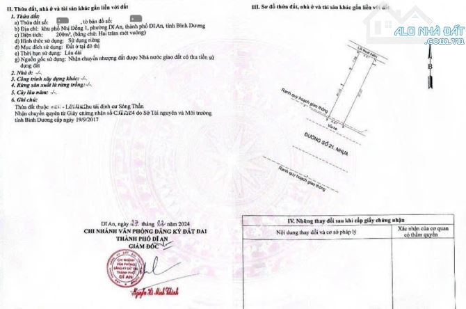 8,4Tỷ TL🔥Bán đất 200m2 Mặt Tiền đường số 21_KDC Sóng Thần, p.Dĩ An, Tp.Dĩ An - 3