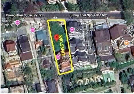 Bán đất 2 mặt tiền Khởi Nghĩa Bắc Sơn, Phường 10, Đà Lạt – View Dinh II - 3