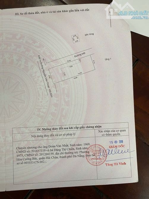 Bán lô đất 2 mặt kiệt sát Nguyễn Văn Thoại đường oto rộng - 3