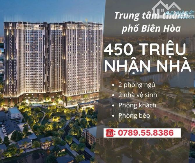 Căn hộ cao cấp Biên Hoà cạnh Aeon Mall - Ven sông Đồng Nai