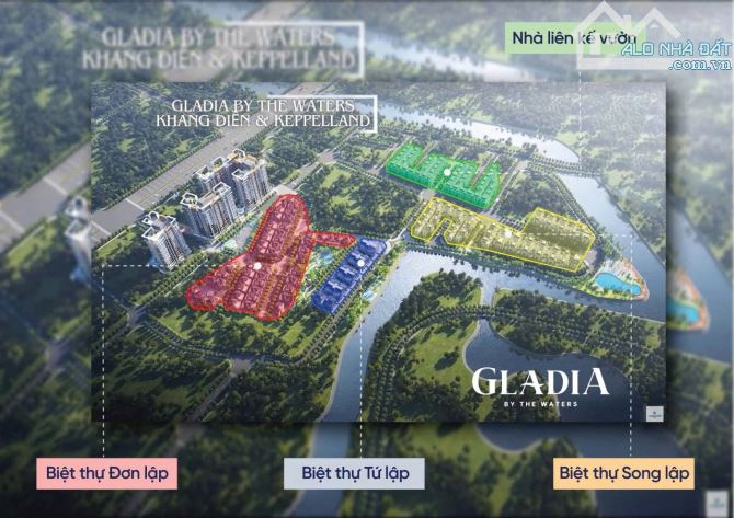 NHẬN BOOKING NHÀ PHỐ GLADIATOR KHANG ĐIỀN (Q2 CŨ)ĐƯỜNG VÕ CHÍ CÔNG TP. THỦ DỤC.TPHCM