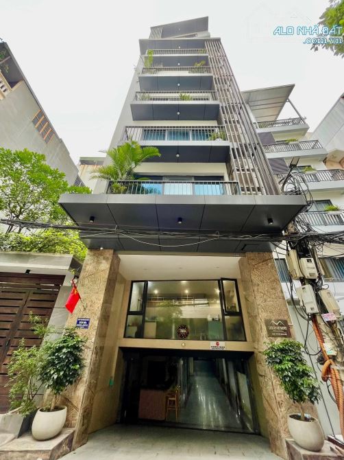 BÁN TÒA NHÀ MẶT PHỐ KIM ĐỒNG-GIÁP BÁT,  75m.8 Tầng. Mt 4,5m. Thang máy, DÒNG TIỀN 100 tr