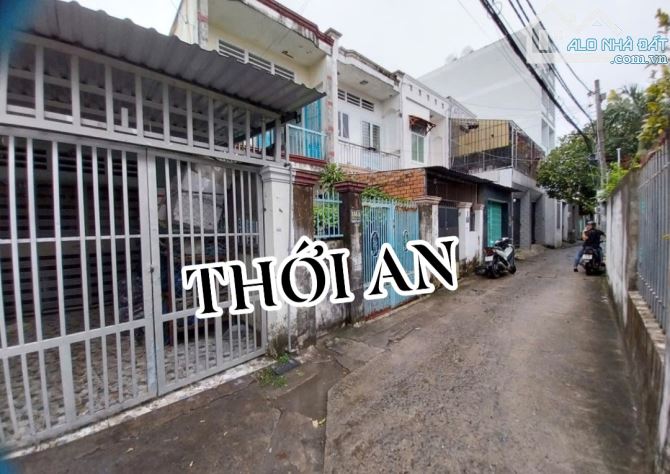 BÁN NHÀ MẶT TIỀN HẺM THỚI AN 🟩 65M2, GIÁ CHỈ HƠN 3 TỶ 🟨 VỊ TRÍ TIỀM NĂNG 🟥  📍 TRẦN VĂN
