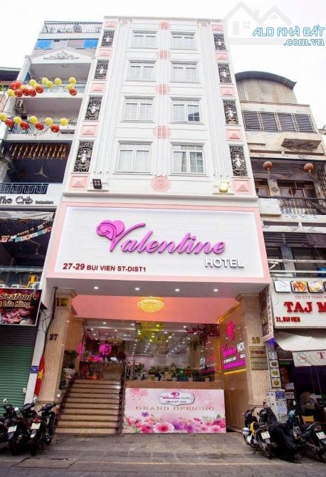 SIÊU PHẨM KHÁCH SẠN MẶT TIỀN 29 BÙI VIỆN – Q.1 | 39 PHÒNG CAO CẤP – THUÊ 12.000$/THÁNG |