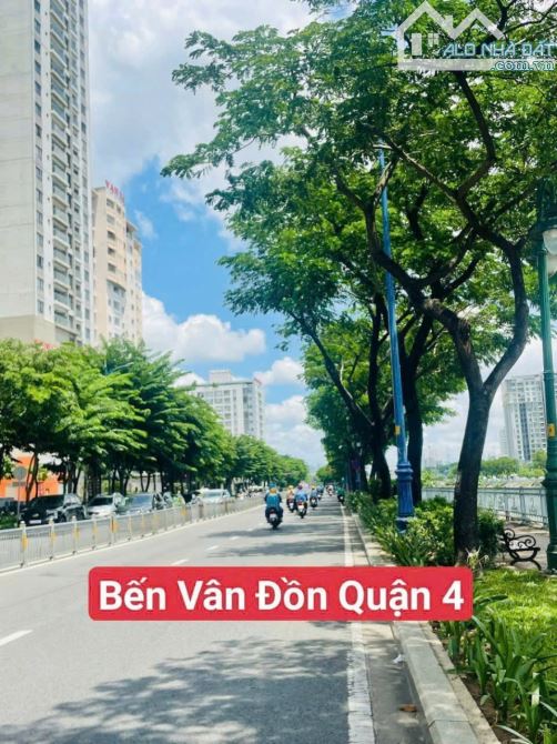 CHÍNH CHỦ CẦN BÁN CHDV 6 TẦNG DTSD 210m2 NGUYỄN KHOÁI Q.4 DÒNG TIỀN TR 45TR NHỈNH 6TỶ . - 1