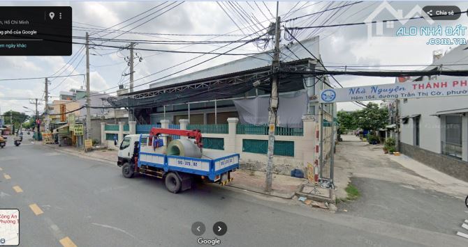 BÁN NHÀ XƯỞNG 2 MẶT TIỀN TRẦN THỊ CỜ 20X55M GỒM 6 SỔ GIÁ 62 TỶ - 1