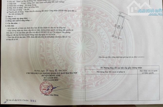🚀🚀🚀  ĐẤT LẠI ĐÀ - ĐÔNG HỘI - ĐÔNG ANH - Làng văn hoá ,quê Bác Trọng Sát Vin Cổ Loa - 1