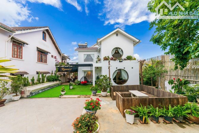 VILLA MẶT TIỀN VẠN HẠNH 378M2 2 TẦNG CÓ 7PN, SÂN VƯỜN RỘNG CÁCH CHỢ ĐÀ LẠT 7P ĐI XE 34 TỶ - 12