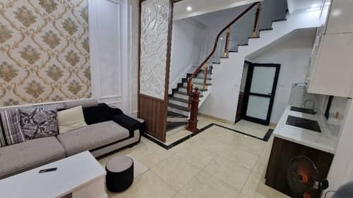 Bán nhà phố Bồ Đề , DT 32m2 , MT 6.4m , Xây 5 Tầng , Giá 6.85 tỷ, Full nội thất - Ô tô đỗ - 13