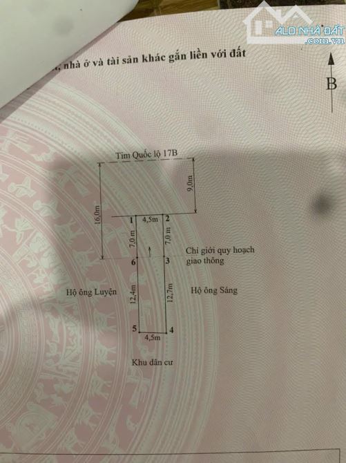 BÁN ĐẤT MẶT ĐƯỜNG 208 – AN ĐỒNG, AN DƯƠNG - 2