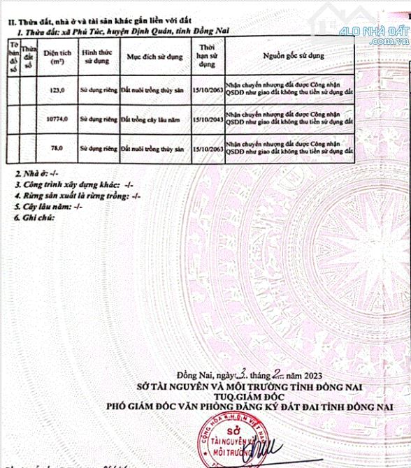 RẺ QUÁ CẦN BÁN GẤP VƯỜN 23,000M2 CÁCH QUỐC LỘ 20 3KM GẦN DÂN CƯ CHỈ 4TỶ6 - 2