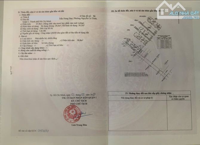 Bán nhà mặt tiền Trần Hưng Đạo, Phường Nguyễn Cư Trinh, Quận 1 DT 4x17m 3 lầu Giá 28.5 tỷ - 3