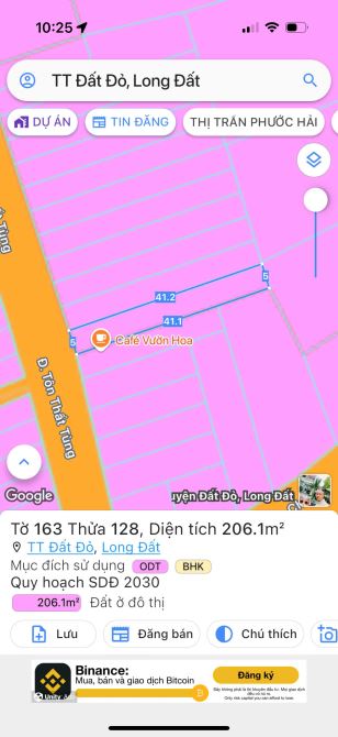 ĐƯỜNG TÔN THẤT TÙNG - SAU TRƯỜNG CAO ĐẲNG NGHỀ BÀ RỊA - TRUNG TÂM ĐẤT ĐỎ - 3
